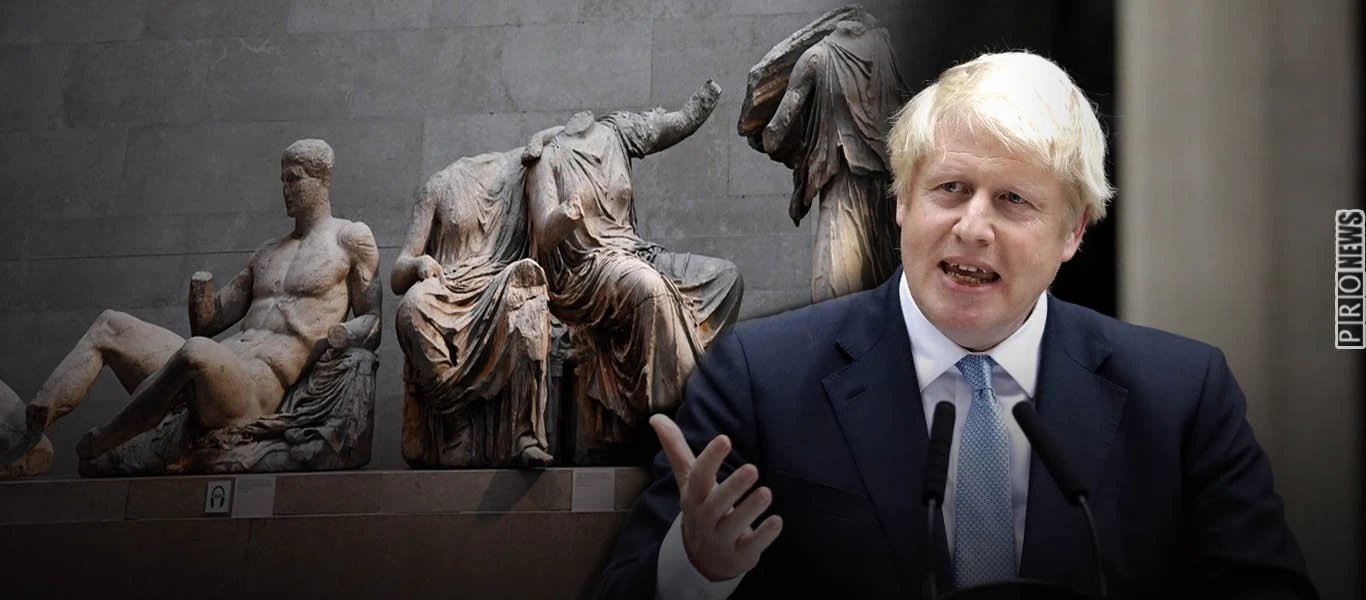 Μ.Τζόνσον: «Τα Γλυπτά του Παρθενώνα δεν θα επιστρέψουν στην Ελλάδα - Τα απέκτησε νόμιμα ο Έλγιν»